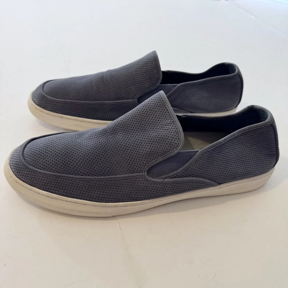 1901 Venice Perforated Suede Slip-on Shoes